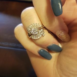 RSV CZ Wedding Set - Size 6